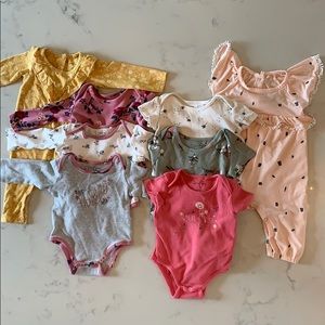 Lot of Jessica Simpson 3/6 month Baby Clothes